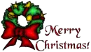 wreath-merry christmas