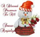 cute snow man Anjielyn