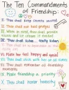 Ten Friendship Commandments