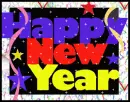 happy new year sign