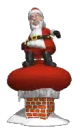 santa chimney