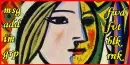 Picasso Mirror Lady
