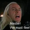 Lucious and Voldemort must escape GB