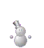 cute smiley snowman
