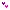 mini pink and purple hearts