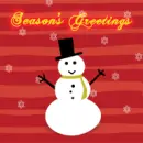 seasons greetings snowman