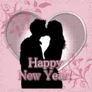 happy new year couple