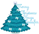 Merry Christmas Hugs, Jennifer