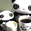 panda and baby panda 