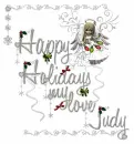 happy holidays angel