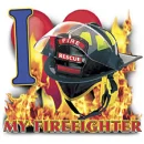 i love my firefighter