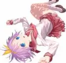 girl lying on the floor