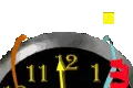 happy new year clock