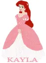 Kayla with The Little Mermaid