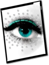 eye colored by me 
