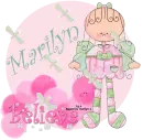 NAME MARILYN/BELIVE GIRL