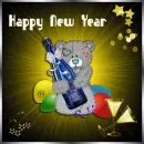 happy new year bear