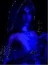 blue magic lady