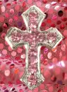 Pink Retro Cross