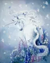 unicorn with flowers