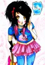 Scene Girl drawing