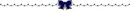 Blue Bow Divider