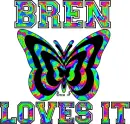 BREN Butterfly Loves it