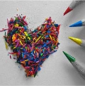 Rainbow heart