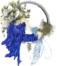 blue fairy in ring