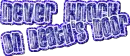 never knock on deaths door