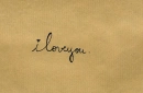 I love you.