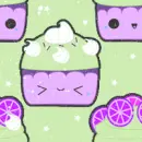 Purple Cupcakes