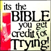It's the Bible!