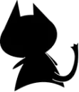 black cat -angry 1