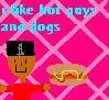 hot guy and dog