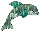 glass dolphin
