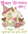 Happy Birthday - Abbey