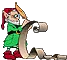 un gnomo de Santa