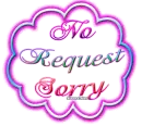 no request sorry