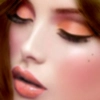 peach make up