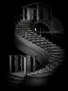 ghost on stairs