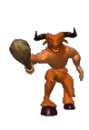 minotaur with club
