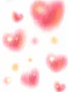 soft fuzzy hearts