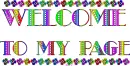 WELCOME TO MY PAGE