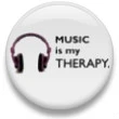 music is my therapy
