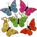 thank you butterflies