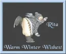 Snowman Skating By - Rita