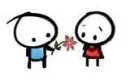 his flower