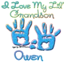 I Love My Lil' Grandson -Owen-