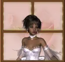 Girl In Front Of Window